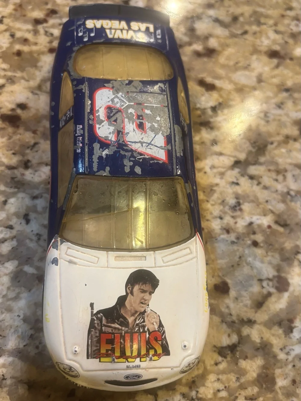 1998 Hasbro Rusty Wallace #2 Elvis Presley Viva Las Vegas Ford Taurus NASCAR Die